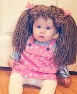 Cabbage Patch Doll Homemade Costume