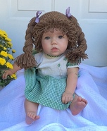 Cabbage Patch Kid Homemade Costume