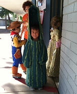 Homemade Saguaro Cactus costume