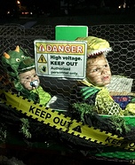 Caged Dinosaurs Homemade Costume