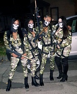 Call of Duty Girls Homemade Costume