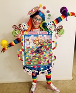 Candy Land Homemade Costume