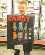 Candy Vending Machine Homemade Costume