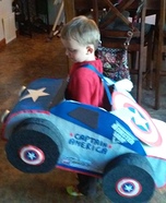 Captain America Monster Truck Homemade Costume