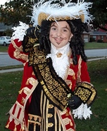 Homemade Captain Hook Costume