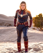 Captain Marvel Homemade Costume