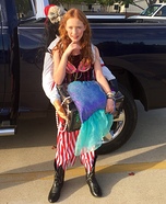 Captured Mermaid Homemade Costume