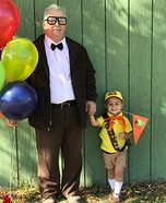 Carl and Russell from UP Homemade Costume