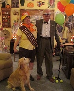 Carl, Russell & Dug from Up Homemade Costume