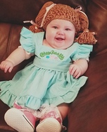 Caroline the Cabbage Patch Doll Homemade Costume