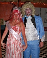 Carrie and Dead Prom Date Couple Costume