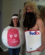 Castaway Couple Homemade Costume