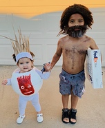 Castaway Homemade Costume