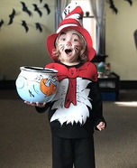 Cat and the Hat Homemade Costume