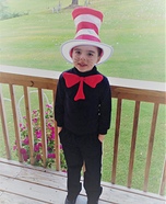 Cat in the Hat Homemade Costume