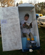 Illusion costume ideas - Caught in the Potty Halloween Costume