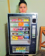 Cece's Vending Machine Homemade Costume