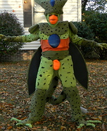Cell from Dragon Ball Z Homemade Costume