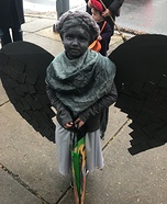 Cemetary Angel Statue Homemade Costume