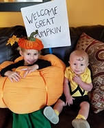 Charlie Brown and the Great Pumpkin Homemade Costume