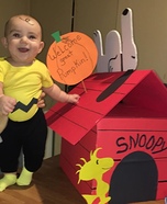 Charlie Brown Baby Homemade Costume
