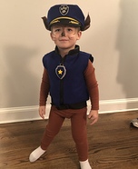 Chase is on the Case Homemade Costume