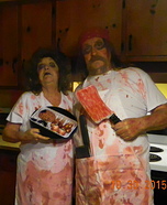 Chef & Waitress Homemade Costume