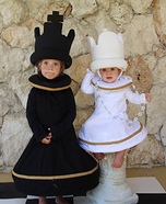 Chess King and Queen Homemade Costume