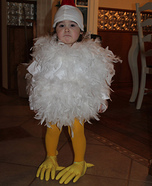 Homemade Chick Costume