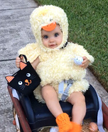 Chick on the Move Homemade Costume