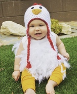 Chicken Baby Homemade Costume