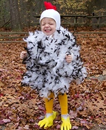 Costume ideas for baby's first Halloween - DIY Chicken Little Costume