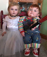 Child's Plays Chucky & Tiffany Homemade Costume