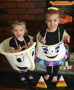 Chip & Mrs. Potts Homemade Costume