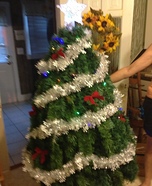 Homemade Christmas Tree Costume