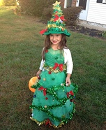 Christmas Tree Costume for Girls