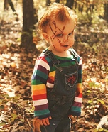 Homemade Baby Chucky Costume