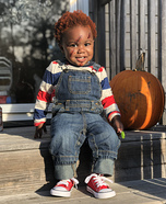 DIY Baby Chucky Costume