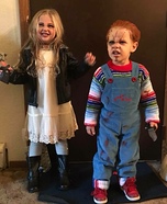 Chucky and Bride Homemade Costume