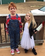 Chucky and Bride of Chucky Homemade Costume