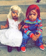 Chucky and Bride of Chucky Homemade Costume