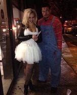 Chucky and Bride of Chucky Couple's Costume