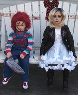 Child's Play Chucky and his Bride Costume for Kids