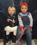 Chucky and his Bride Homemade Costume