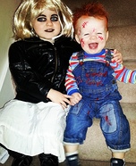 Chucky and his Bride Homemade Costume