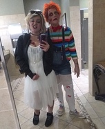 Chucky and Tiffany Homemade Costume