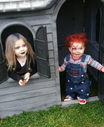Chucky and Tiffany Homemade Costume
