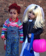 Chucky and Tiffany Bride Homemade Costume