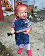 Chucky Baby Homemade Costume