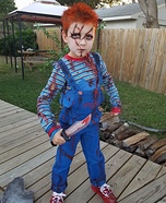 Chucky Homemade Costume for Boys
